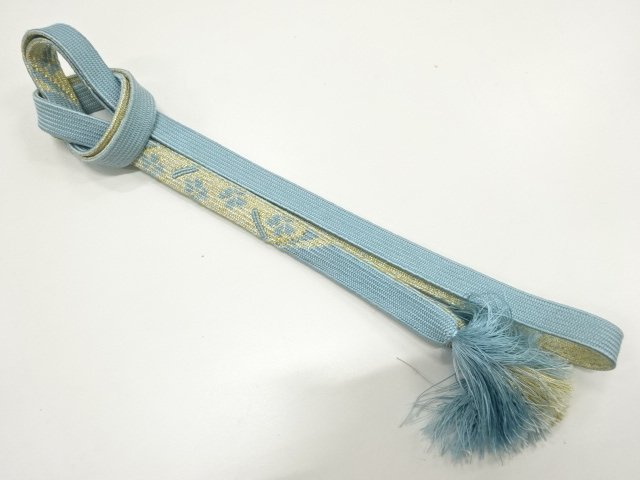 JAPANESE KIMONO / HANDTIED OBIJIME CORD 